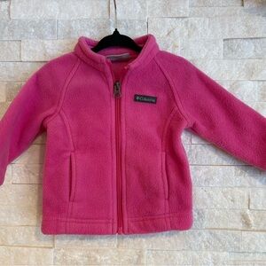 Columbia Pink Fleece Jacket